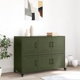 Sideboard Olive 100.5X39X72 Cm Steel