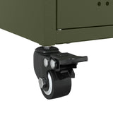 Sideboard Olive 100.5X39X72 Cm Steel