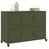 Sideboard Olive 100.5X39X72 Cm Steel