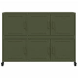 Sideboard Olive 100.5X39X72 Cm Steel