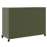Sideboard Olive 100.5X39X72 Cm Steel