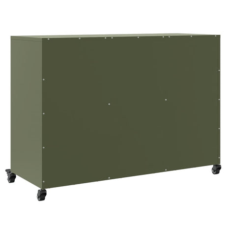 Sideboard Olive 100.5X39X72 Cm Steel