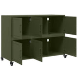 Sideboard Olive 100.5X39X72 Cm Steel