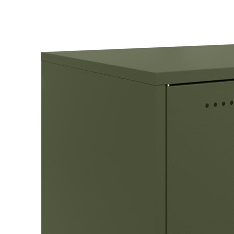 Sideboard Olive 100.5X39X72 Cm Steel