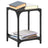 Coffee Tables With Top 2 Pcs Steel