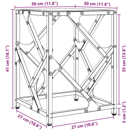 Coffee Table With Top Steel