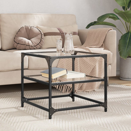 Coffee Tables With Top 2 Pcs Steel