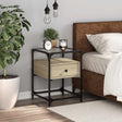 Bedside Cabinets 2 Pcs 40X40X55 Cm Engineered Wood