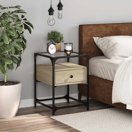 Bedside Cabinets 2 Pcs 40X40X55 Cm Engineered Wood