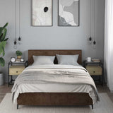 Bedside Cabinets 2 Pcs 40X40X55 Cm Engineered Wood