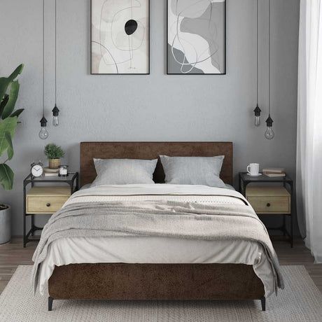 Bedside Cabinets 2 Pcs 40X40X55 Cm Engineered Wood