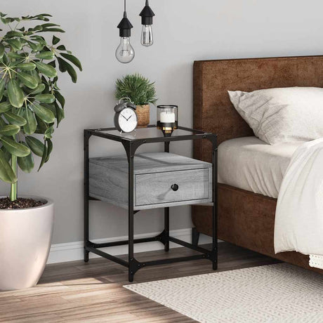 Bedside Cabinets 2 Pcs 40X40X55 Cm Engineered Wood