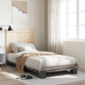 Bed Frame Without Mattress With Headboard Solid Wood