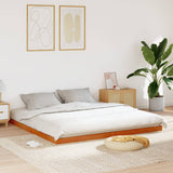 Bed Frame Without Mattress Solid Wood Pine