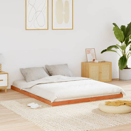 Bed Frame Without Mattress Solid Wood Pine