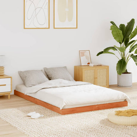 Bed Frame Without Mattress Solid Wood Pine