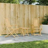 Folding Garden Chairs 2 Pcs 46X66X99 Cm Bamboo