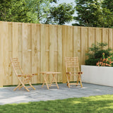 Folding Garden Chairs 2 Pcs 43X54X88 Cm Bamboo