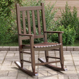 Rocking Chairs For Children 2 Pcs Solid Wood Poplar