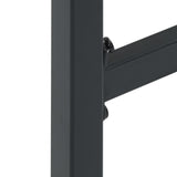 Bar Stools 4 Pcs Black 38X38X80 Cm Powder-Coated Steel