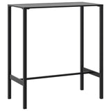 Bar Table Black Powder-Coated Steel