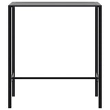 Bar Table Black Powder-Coated Steel