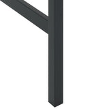 Bar Table Black Powder-Coated Steel