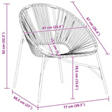 Garden Egg Chair Poly Rattan