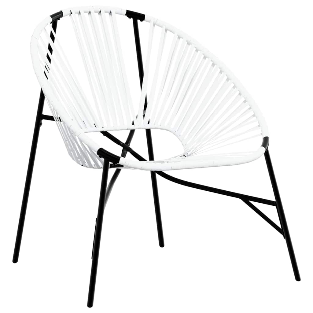 Garden Chair Set 3 Pcs Poly Rattan