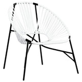 Garden Chair Set 3 Pcs Poly Rattan