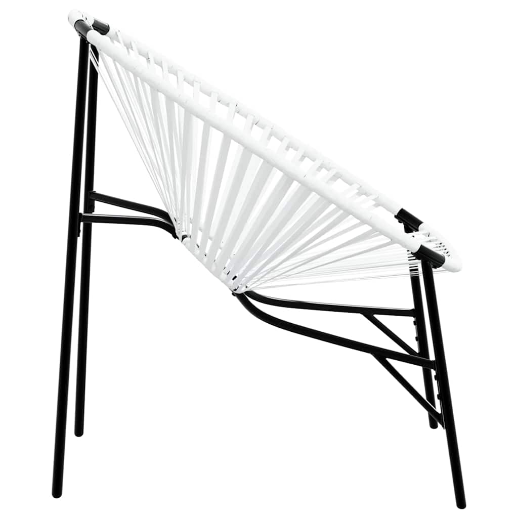 Garden Chair Set 3 Pcs Poly Rattan