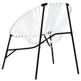 Garden Chair Set 3 Pcs Poly Rattan