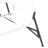Garden Chair Set 3 Pcs Poly Rattan