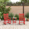 Rocking Chairs For Children 2 Pcs Solid Wood Poplar