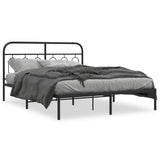 Metal Bed Frame Without Mattress 140X200Cm