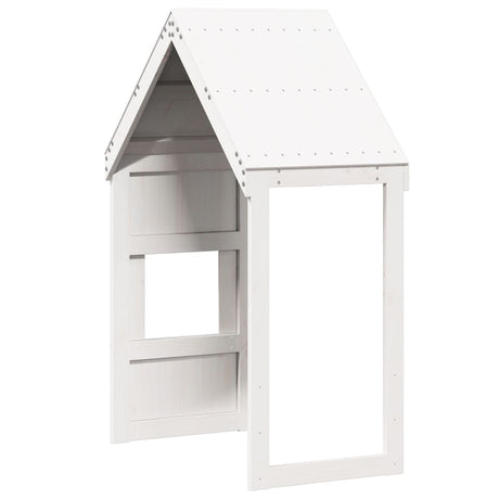 Kids' Bed Roof Solid Wood Pine
