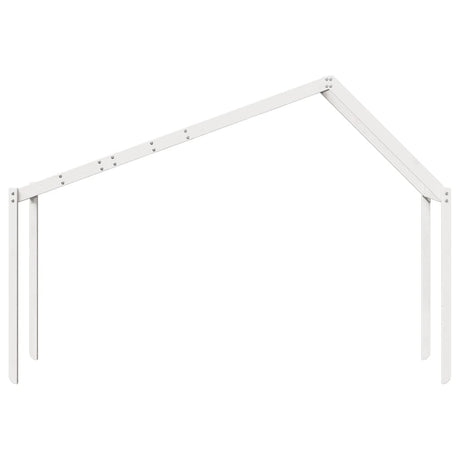 Kids' Bed Roof Solid Wood Pine