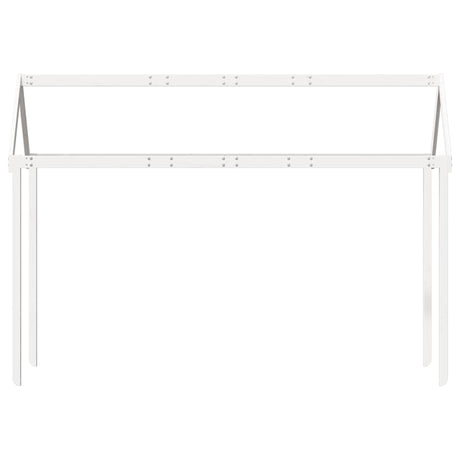 Kids' Bed Roof Solid Wood Pine