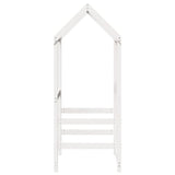 Kids' Bed Roof Solid Wood Pine