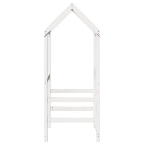 Kids' Bed Roof Solid Wood Pine