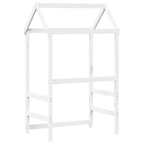 Kids' Bed Roof Solid Wood Pine
