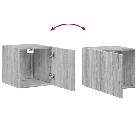 Wall Cabinet 40X42.5X40 Cm Engineered Wood