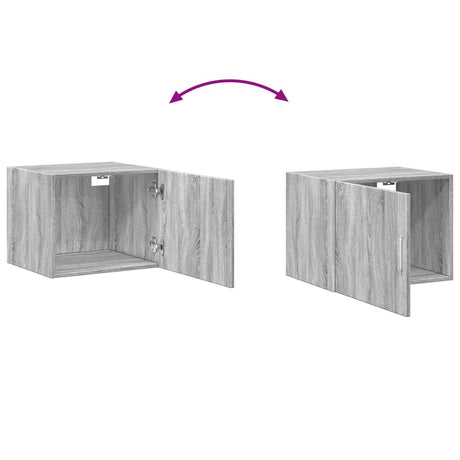 Wall Cabinet 50X42.5X40 Cm Engineered Wood
