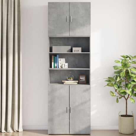 Wall Cabinet 80X42.5X64 Cm Engineered Wood