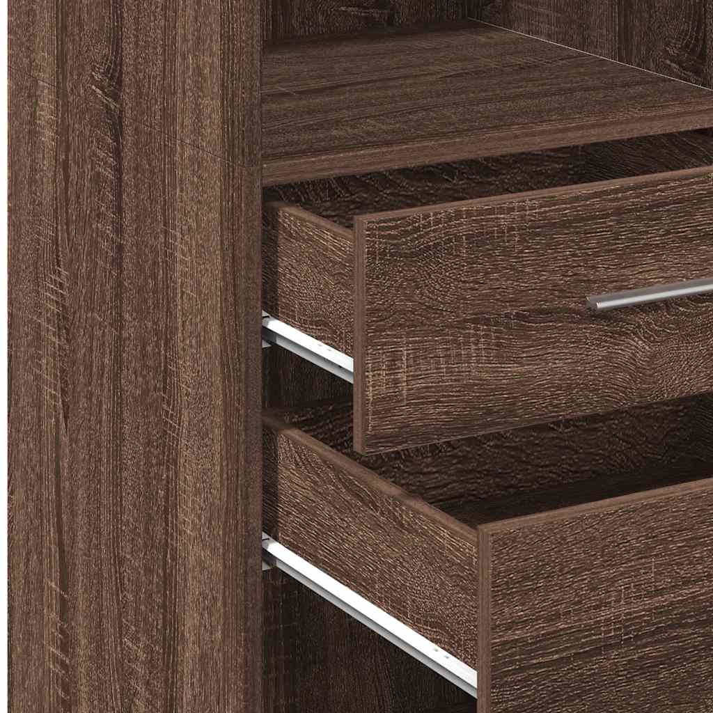 Highboard 40X42.5X124 Cm Engineered Wood