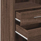 Highboard 40X42.5X124 Cm Engineered Wood