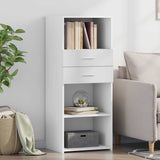 Highboard 50X42.5X124 Cm Engineered Wood