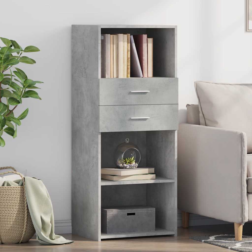 Highboard 50X42.5X124 Cm Engineered Wood