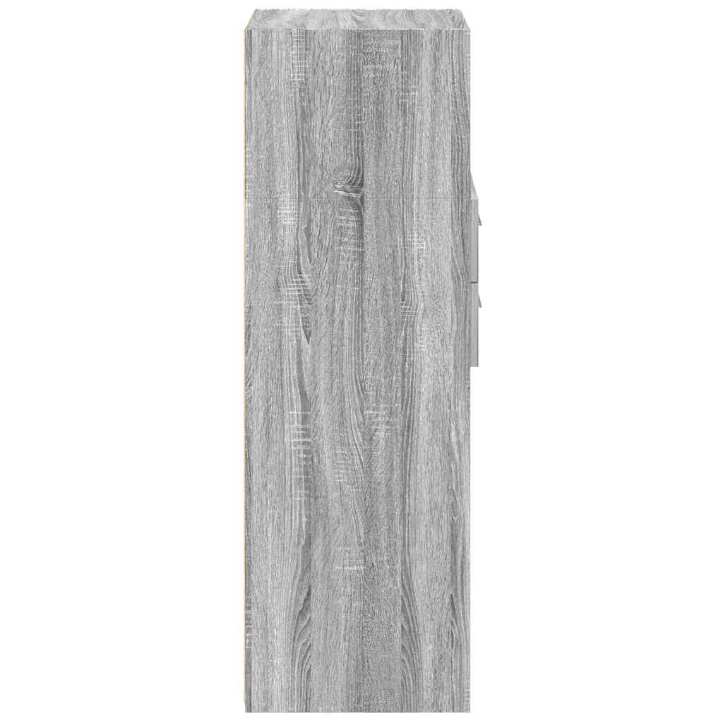 Highboard 50X42.5X124 Cm Engineered Wood