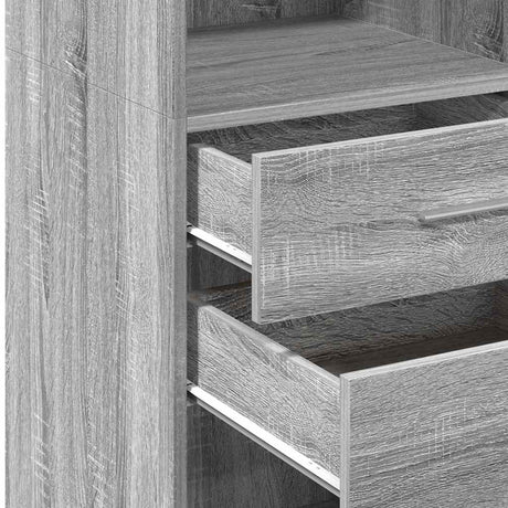 Highboard 50X42.5X124 Cm Engineered Wood